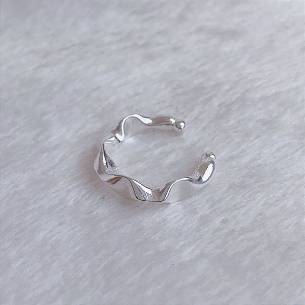 Brinco Piercing Fake Juliette Medio UNIDADE - Prata 925