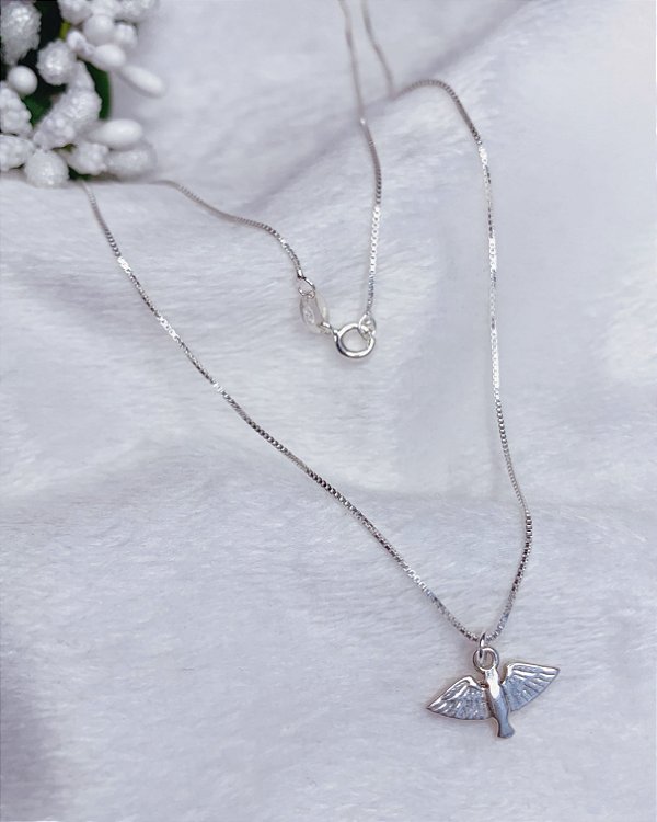 Colar Espirito Santo - Prata 925