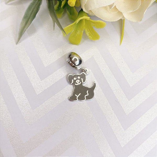 Berloque Cachorrinho - Prata 925