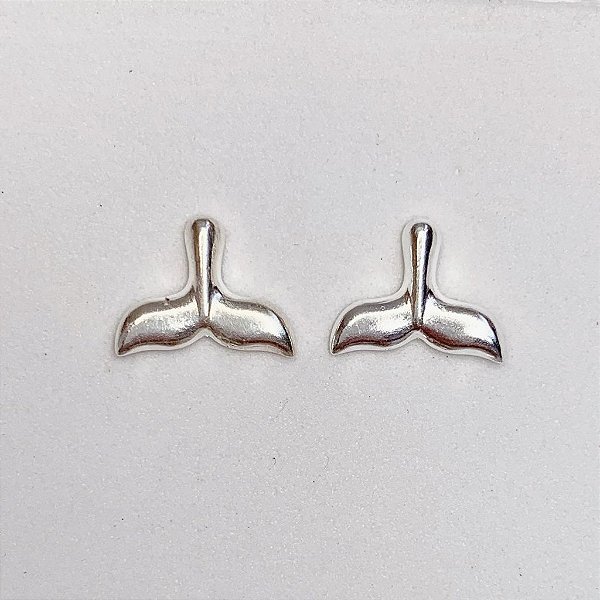 Brinco Rabo de Sereia - Prata 925