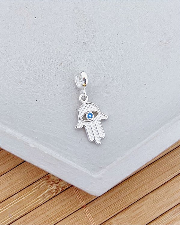 Berloque Mão de Fatima (Hansã) - Prata 925