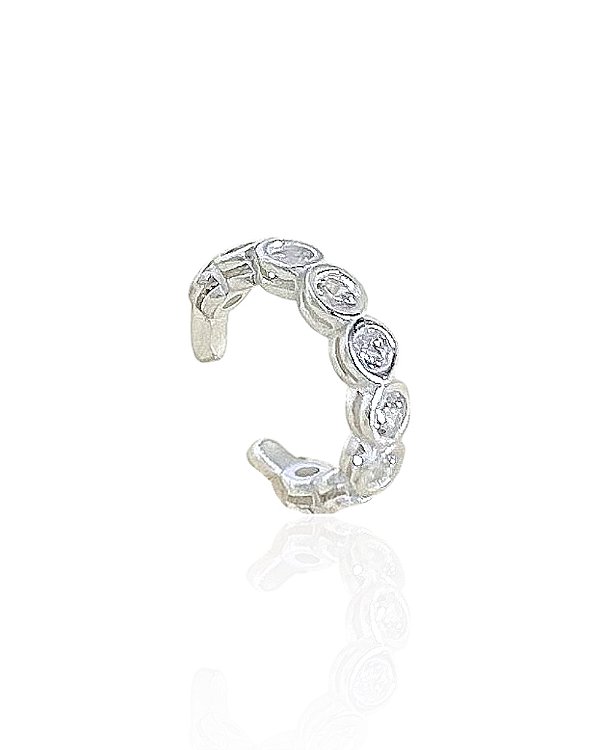 Piercing Fake 9 Pontos de Luz - Prata 925