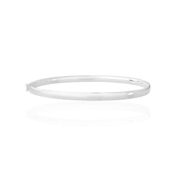 Bracelete Fio Meia Cana 4mm - Prata 925