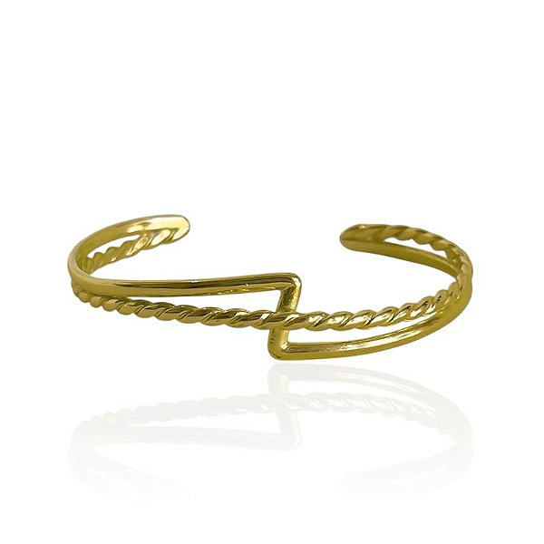 Bracelete Raio - Banho de Ouro 18k