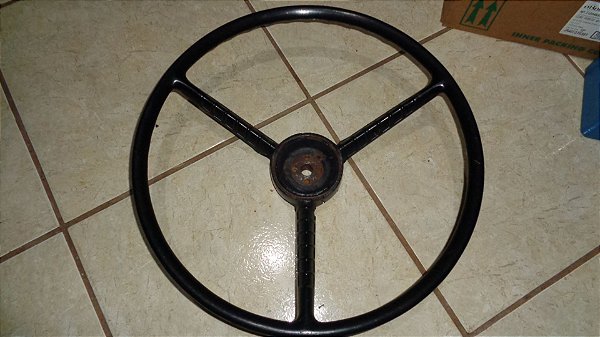 F100 F350 F600 56_68 Volante Original Necessitando Restauro