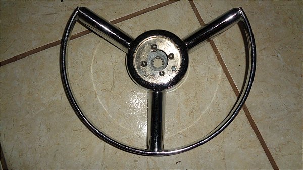 F100 F350 F600 56_68 - Aro Do Volante Necessitando Restauro