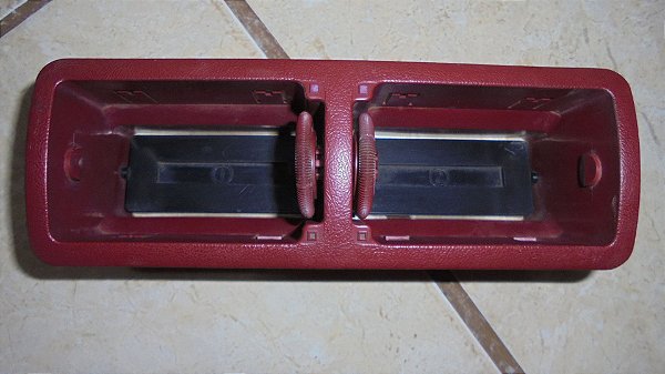 Mustang Gt 1989_90 Difusor De Ar Central Do Painel Original