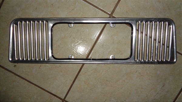 Gordini Dauphine - Grade Suporte de placa dianteiro acessório de época