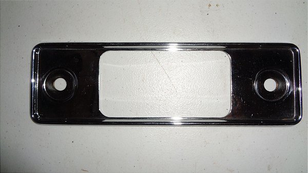 Aero Willys - Moldura original do rádio em Inox Nova