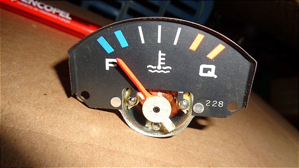 Chevette 85 e Junior L 92_94 Relógio Marcador Temperatura