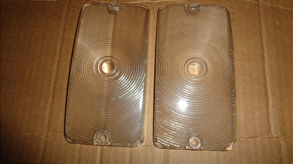 F100 F350 62 63 64 - Par de lentes do pisca seta dianteiro