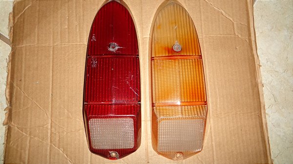 MP Lafer - Par de Lentes Da Lanterna Traseira original  (Leia tudo)