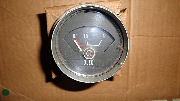 Corcel GT 75_77 - Marcador Pressão De Óleo Original Novo