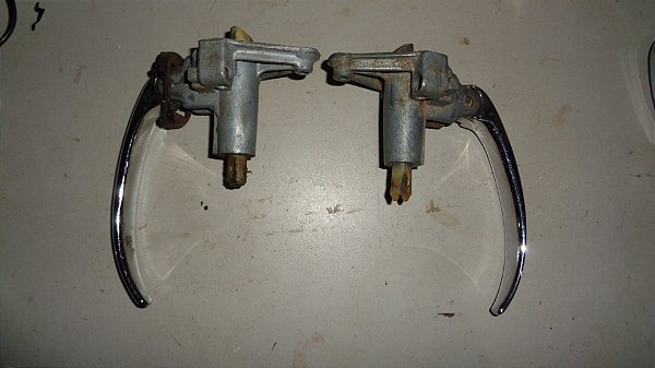 Gordini Dauphine - Par de Maçaneta Externa traseira Original