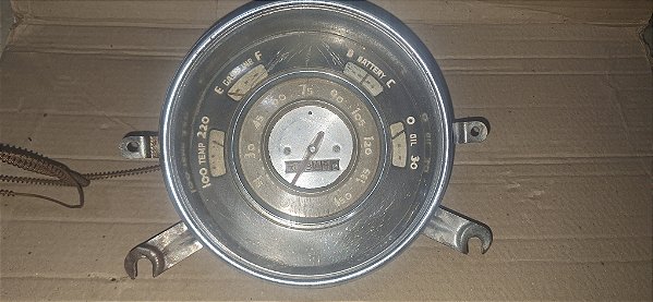 Chevrolet Belair 49_50 Painel De Instrumentos Com Detalhe Preto (Usado)