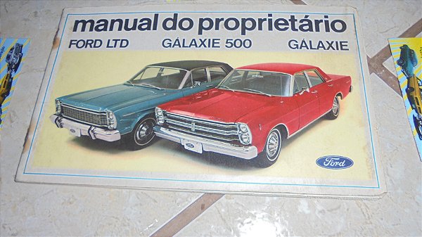 Galaxie 500 E Ltd 1969 Manual Do Proprietário Original