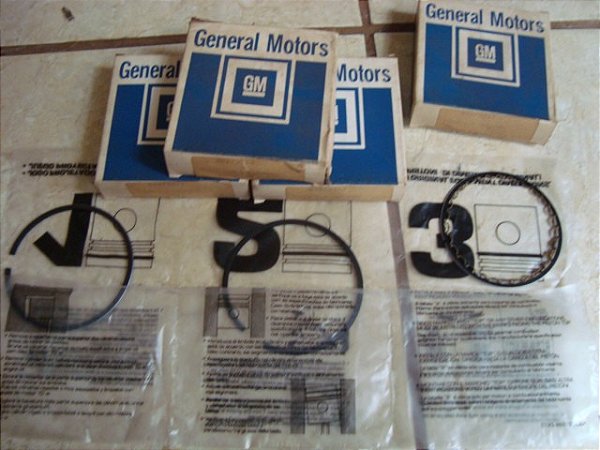 Monza Kadet Astra 1.8  Jogo anéis motor Original Gm 52273313