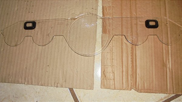 Mustang 65_66 - Acrilico Lente do Painel Instrumentos Fomoco