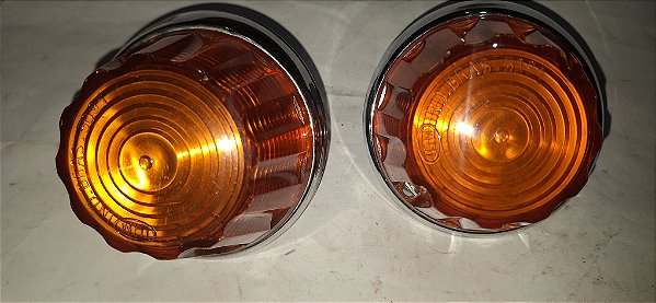 Chevrolet D60 D70 Par Pisca Seta Lanterna pudim original IAM