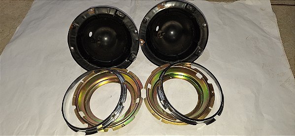 Karmann Ghia - Par de Suporte alojamento Bojo Do Farol Novo Original