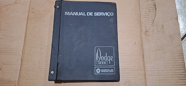 Dodge Polara 1800 - Manual de serviços manutenção