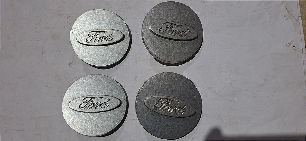 F1000 - Jogo com 4 Calotas calotinhas Centrais Originais novas Ford