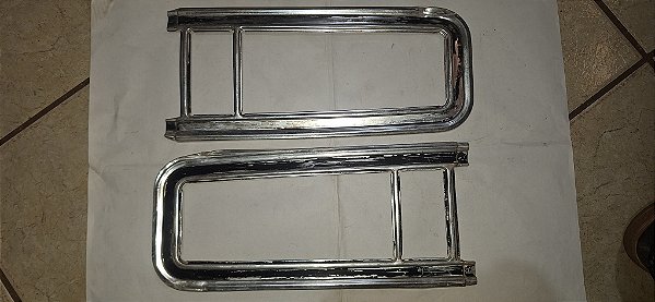 Corcel Gt 73_74 Par de Moldura Friso da Lanterna Traseira Original