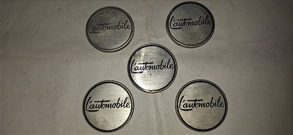 Ventura L'Automobile - Jogo com 5 Calota central original