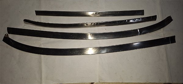 Maverick - Jogo parcial de frisos do Parabrisa original inox