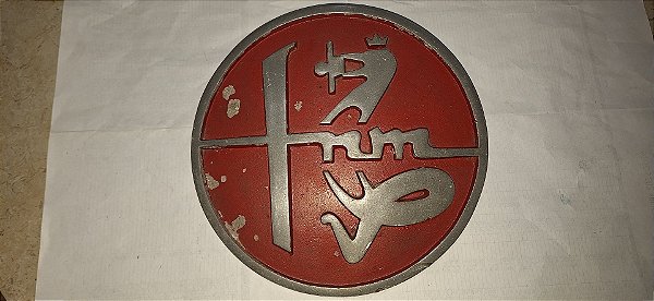 Alfa Romeo Fnm D180 D950 D.11000 - Emblema Escudo Da Grade