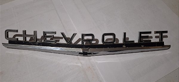 C10 C14 C15 Veraneio - Emblema Chevrolet do capo original
