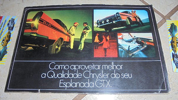 Simca Esplanada Gtx Manual Do Proprietário Novo Original