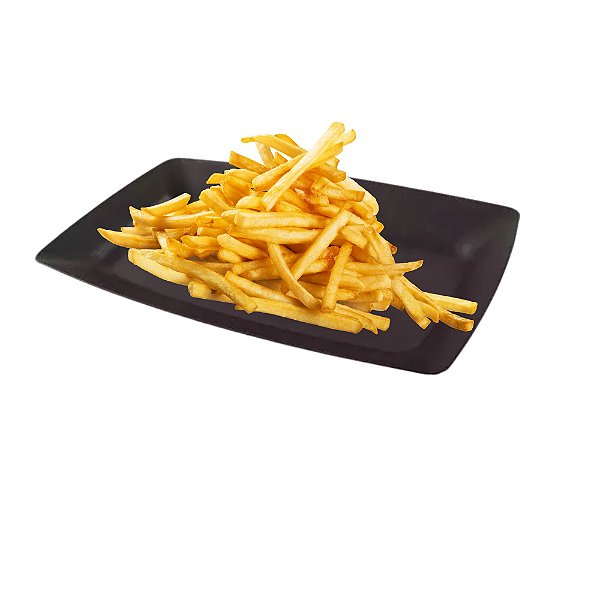 Prato Espetinhos Travessa Pastel Lanches - 10 Unds - Preto