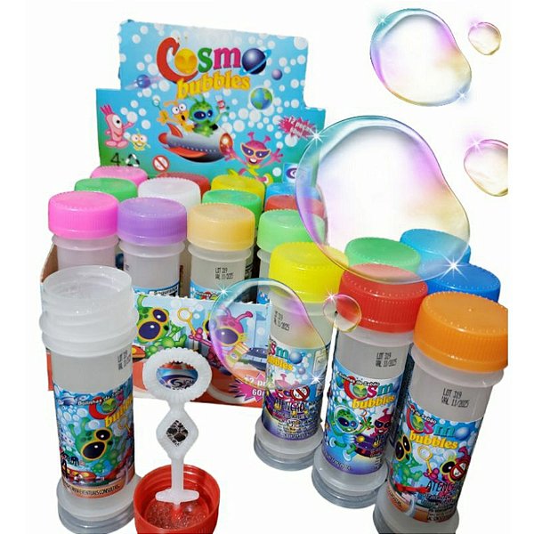 12 Lembrancinha Bolinha Sabão Bolha De Sabão Aniversário