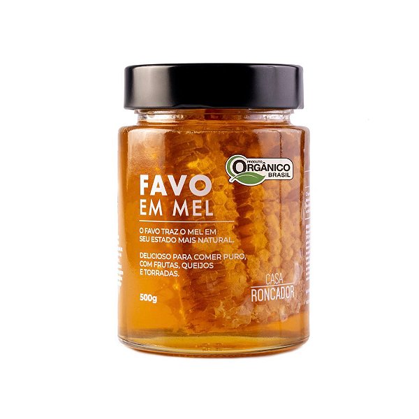 Favo em Mel Orgânico - 500 gramas