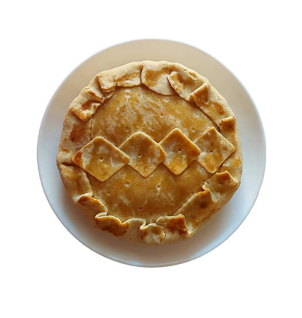 Torta de Frango e Palmito - 500 gramas