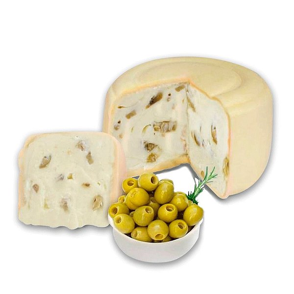 Queijo Trufado com Azeitonas