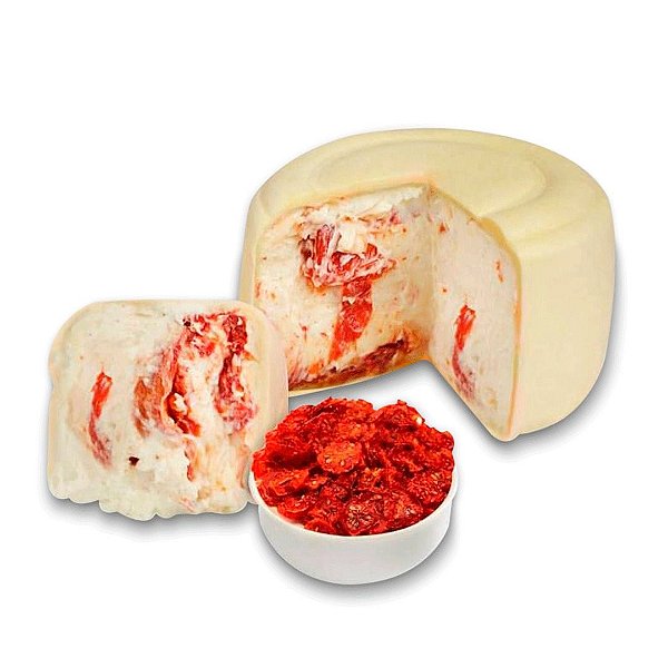 Queijo Trufado com Tomate Seco