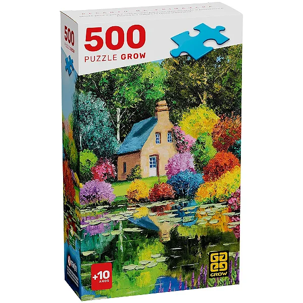 Puzzle 500 pecas Recanto na Primavera
