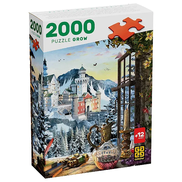 Puzzle 2000 pecas Vista do Castelo