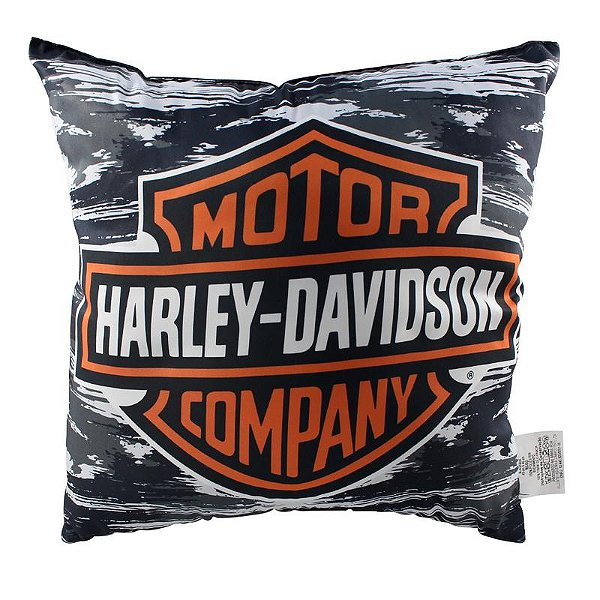 ALMOFADA FIBRA MICROFIBRA 40X40CM HARLEY DAVISON  Ean :7908011711096