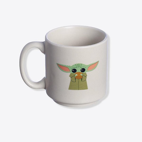 CANECA MINI TINA 100ML BABY YODA  Ean :7908011777269