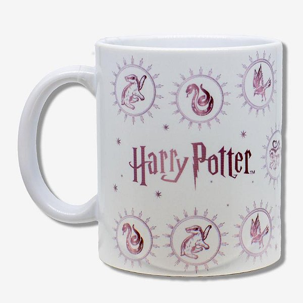 CANECA POP 350ML NEW GIFT HARRY POTTER CASAS  Ean :7908623036143