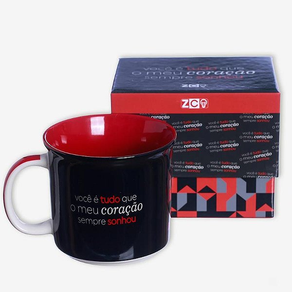 CANECA TOM 350ML CORACAO SONHOU  Ean :7908011774442