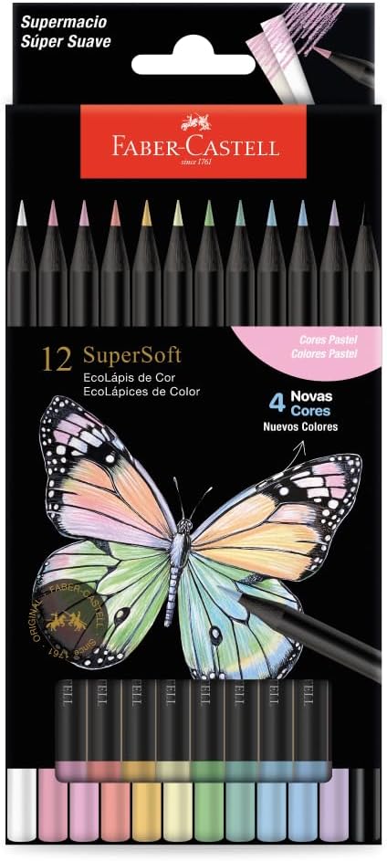 ECOLÁPIS DE COR SUPERSOFT PASTEL FSC