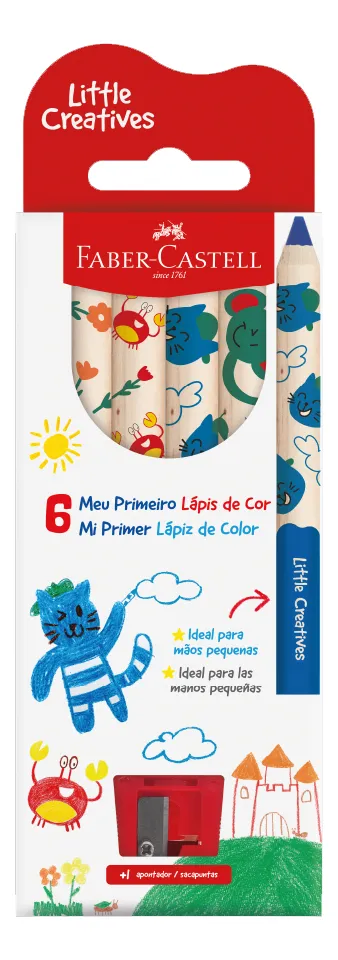 MEU PRIMEIRO LÁPIS DE COR L. CREATIVES FSC