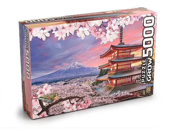 Quebra-cabeca 5000 pecas Monte Fuji
