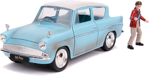 1/24 1959 FORD ANGLIA HARRY POTTER COM BONECO
