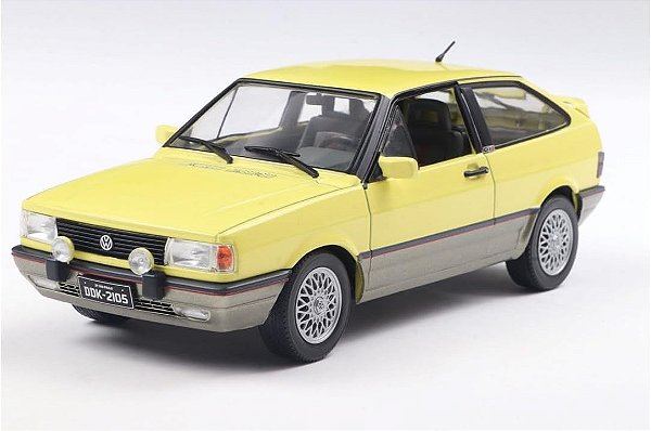 1/24 1993 VOLKSWAGEN GOL GTi AMARELO SUNNY SERIE CALIFORNIA CLASSICS