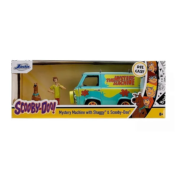 1/24 VAN MYSTERY MACHINE SCOOBY DOO COM BONECO